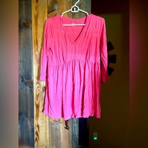 Pink Maternity Tunic